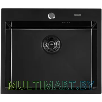 Кухонная мойка ARFEKA AF 600x505 Black PVD Nano